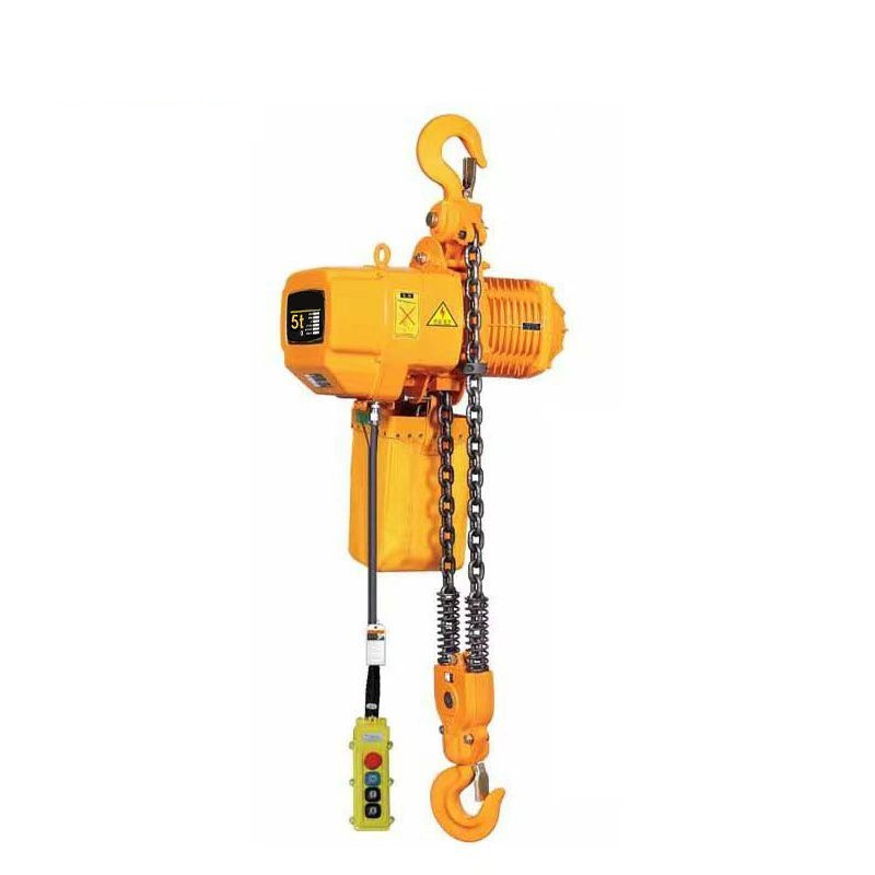 2 ton Sabit Elektrikli Zincirli Vinç - Çift Zincirli